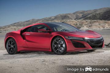 Insurance quote for Acura NSX in Oakland