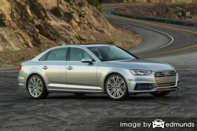 Insurance quote for Audi A4 in Oakland