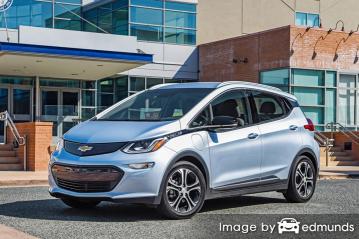 Insurance rates Chevy Bolt EV in Oakland