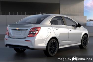 Insurance rates Chevy Sonic in Oakland