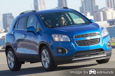 Insurance quote for Chevy Trax in Oakland