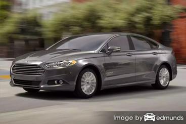 Insurance rates Ford Fusion Hybrid in Oakland