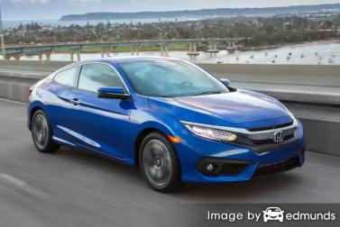 Insurance rates Honda Civic in Oakland