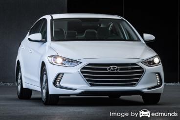 Discount Hyundai Elantra insurance