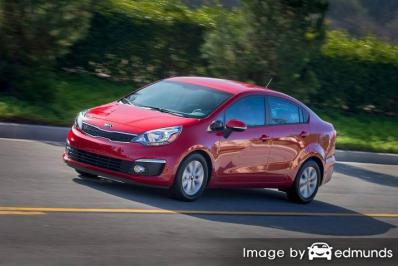 Insurance quote for Kia Rio in Oakland