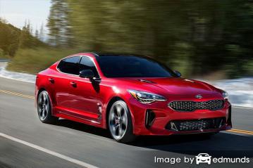 Insurance rates Kia Stinger in Oakland