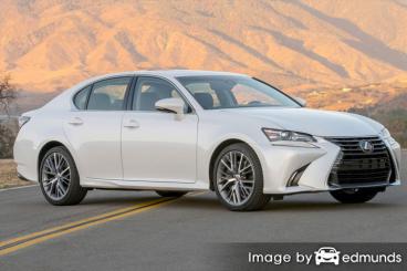 Insurance rates Lexus GS 350 in Oakland