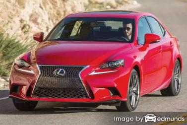 Insurance rates Lexus IS 200t in Oakland