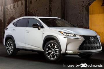 Insurance rates Lexus NX 200t in Oakland