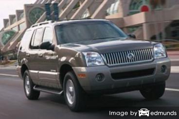 Discount Mercury Mountaineer insurance