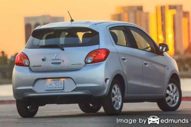 Insurance rates Mitsubishi Mirage in Oakland