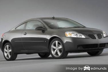 Insurance rates Pontiac G6 in Oakland