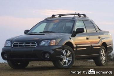 Insurance rates Subaru Baja in Oakland