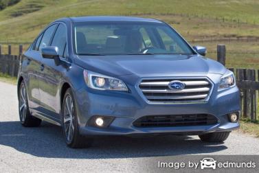 Insurance rates Subaru Legacy in Oakland