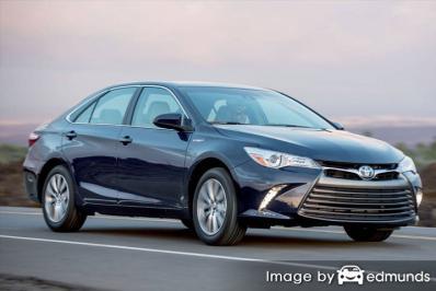 Insurance rates Toyota Camry Hybrid in Oakland