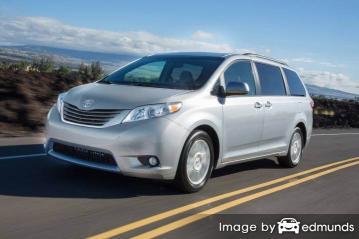 Insurance rates Toyota Sienna in Oakland