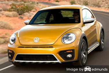 Insurance rates Volkswagen Beetle in Oakland
