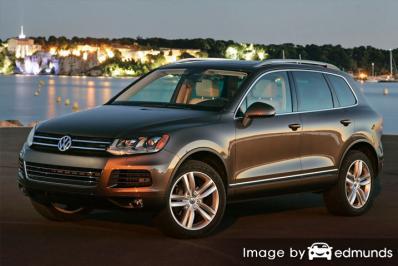 Insurance rates Volkswagen Touareg in Oakland